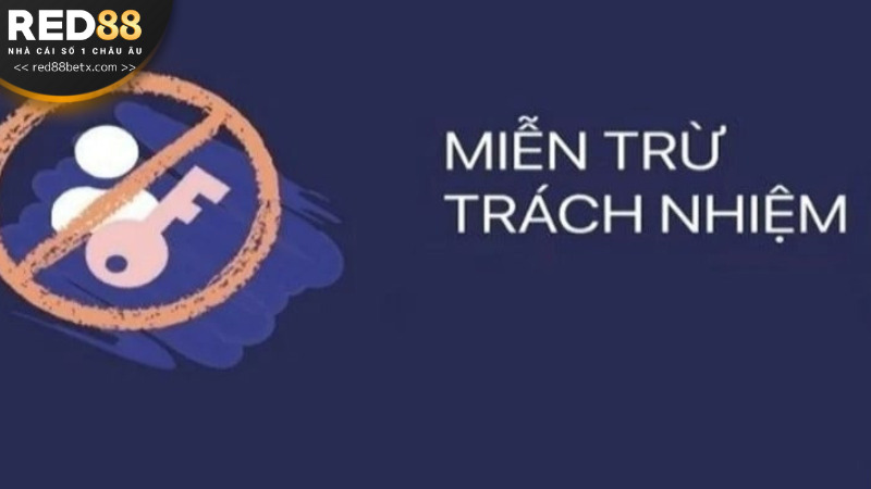 Miễn trừ trách nhiệm tại Red88 giúp cược thủ có ý thức cá cược tốt hơn