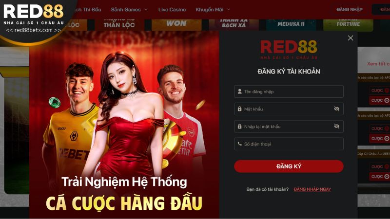 Mở tài khoản tại Red88: Quy trình đơn giản và nhanh chóng