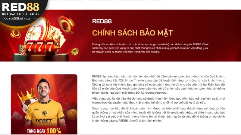 Tất cả dữ liệu người chơi đều được đảm bảo an toàn tuyệt đối